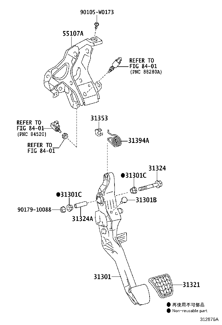31481-0D340 TUBE, CLUTCH MASTER CYLINDER TO FLEXIBLE HOSE product image