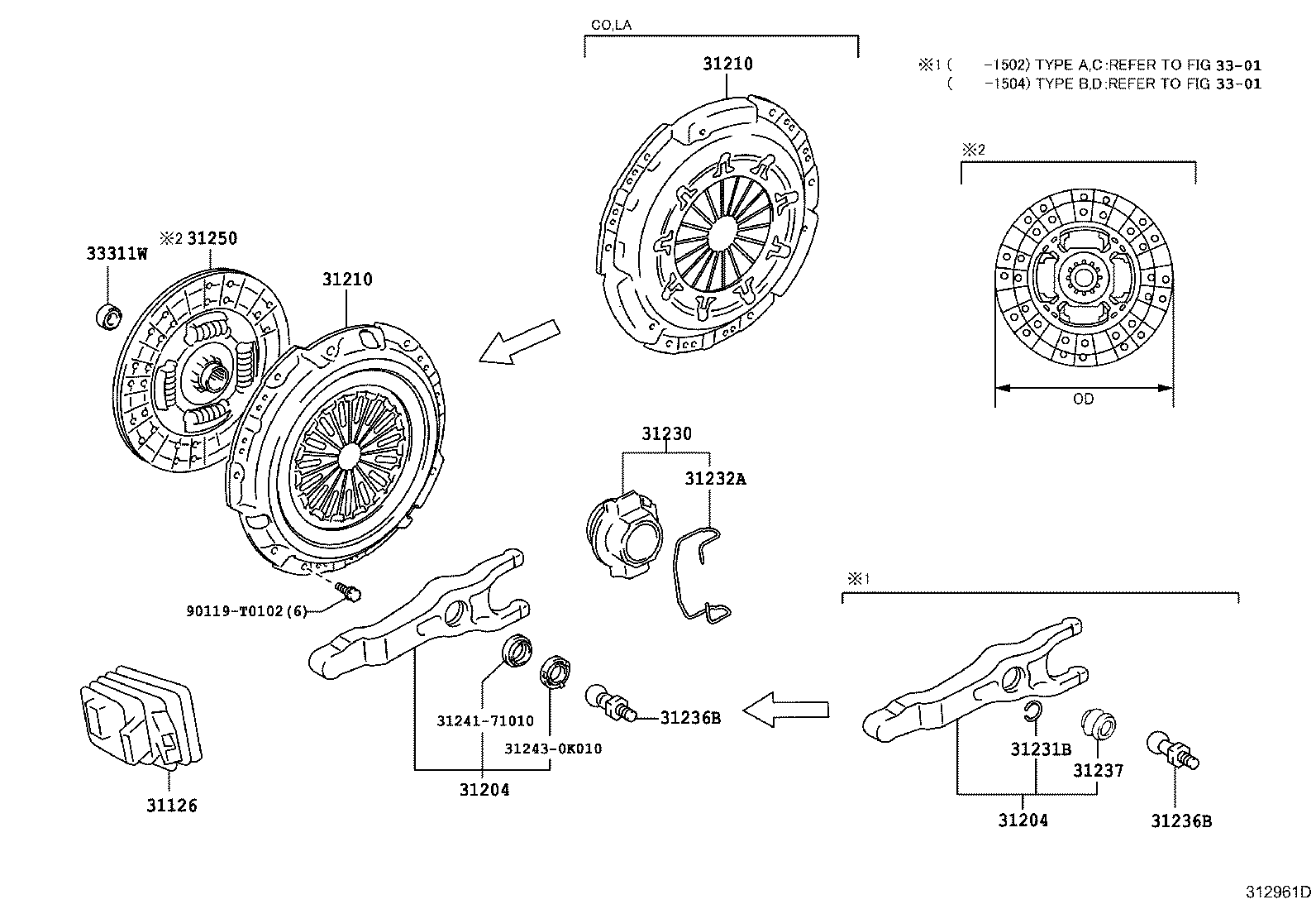 31210-0K151 COVER ASSY, CLUTCH product image