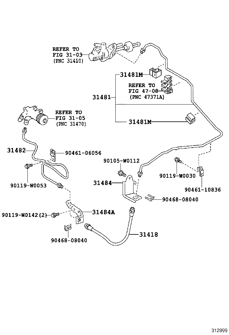 31301-20610 PEDAL SUB-ASSY, CLUTCH product image