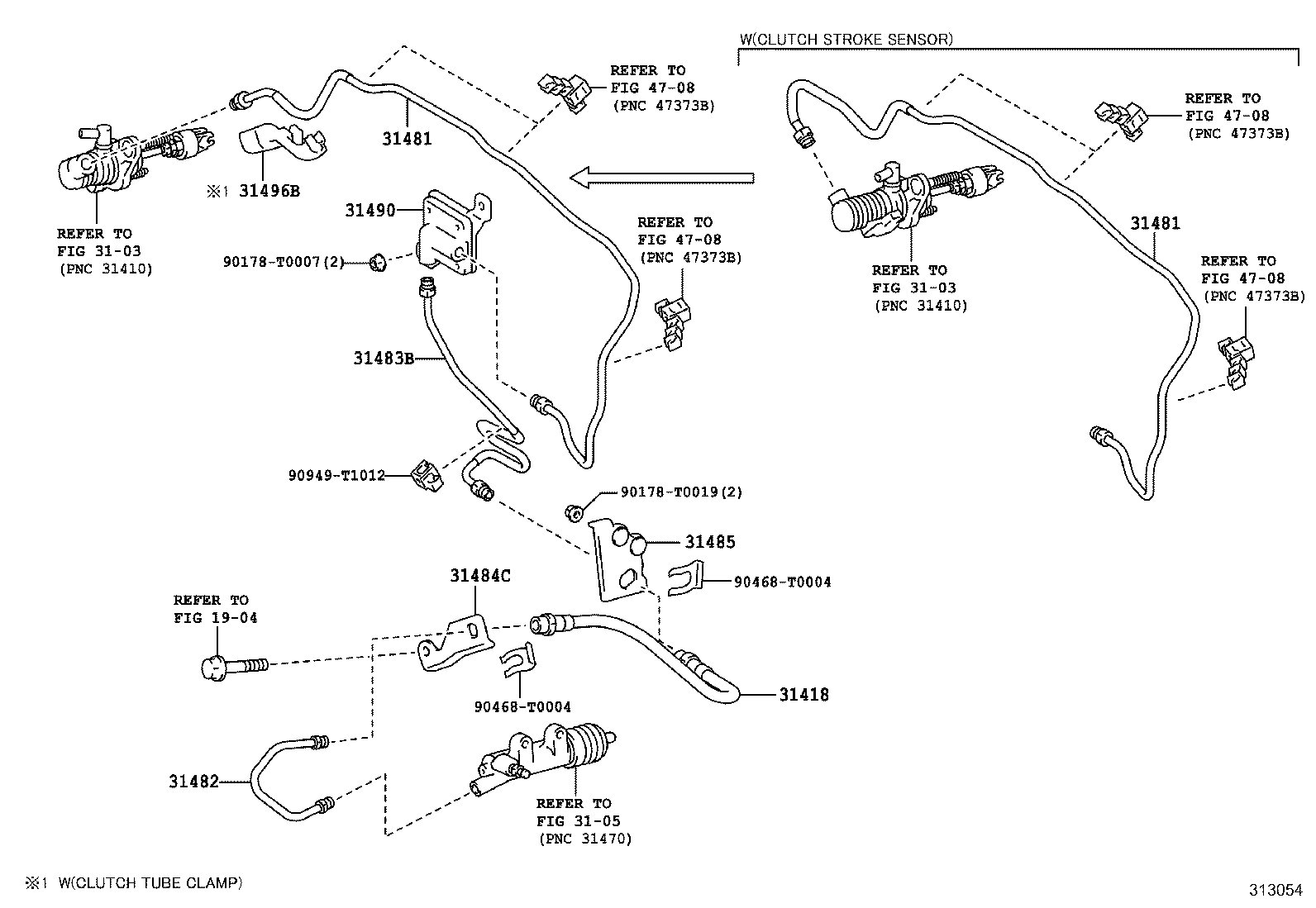 31301-0K280 PEDAL SUB-ASSY, CLUTCH product image