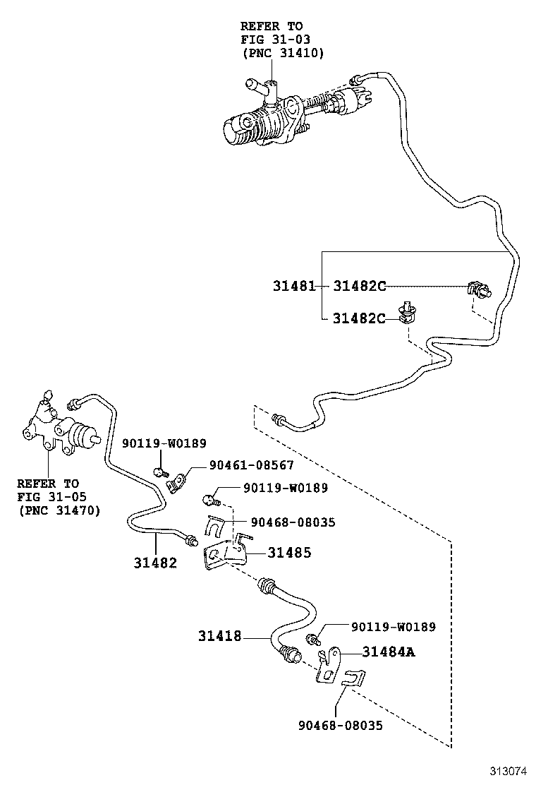 31311-0D030 PEDAL SUB-ASSY, CLUTCH product image