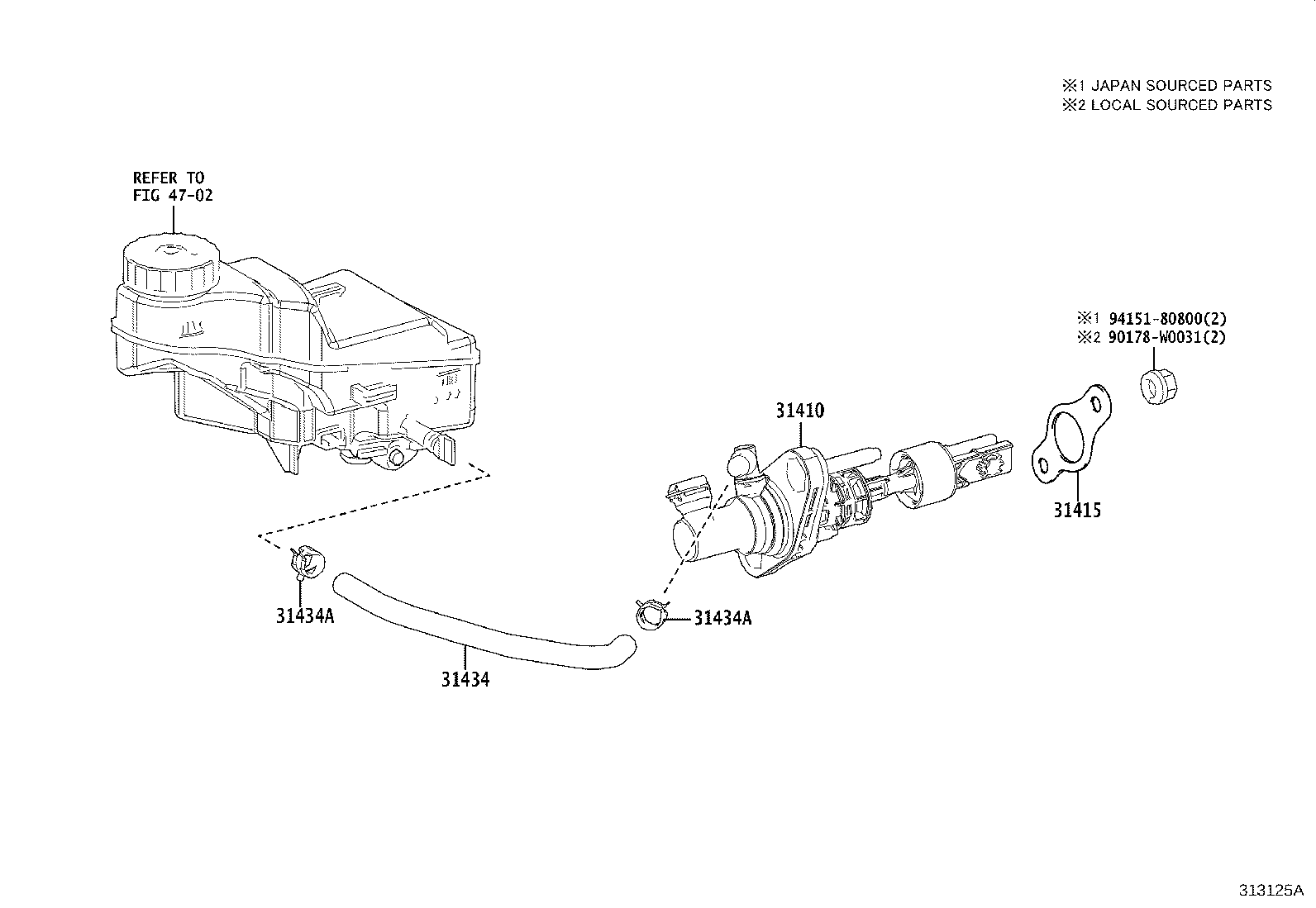 Thumbnail 2 for 31434-F4010