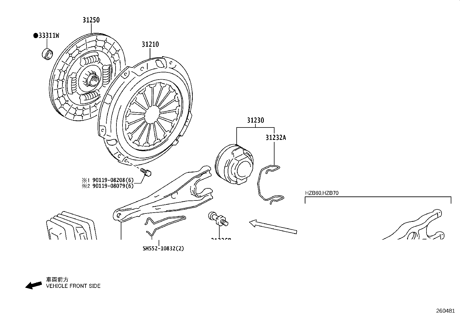 31250-36623 DISC ASSY, CLUTCH product image