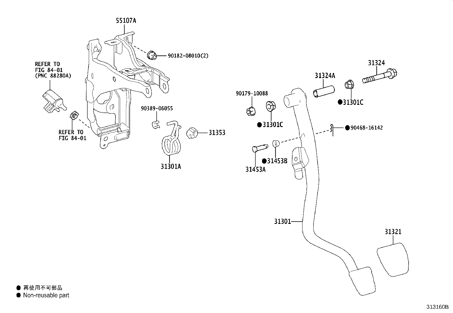 31481-10090 TUBE, CLUTCH MASTER CYLINDER TO FLEXIBLE HOSE product image