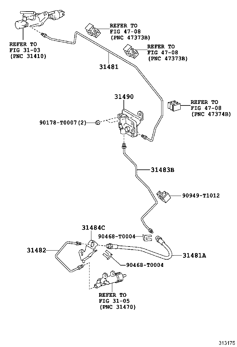 31301-0K010 PEDAL SUB-ASSY, CLUTCH product image