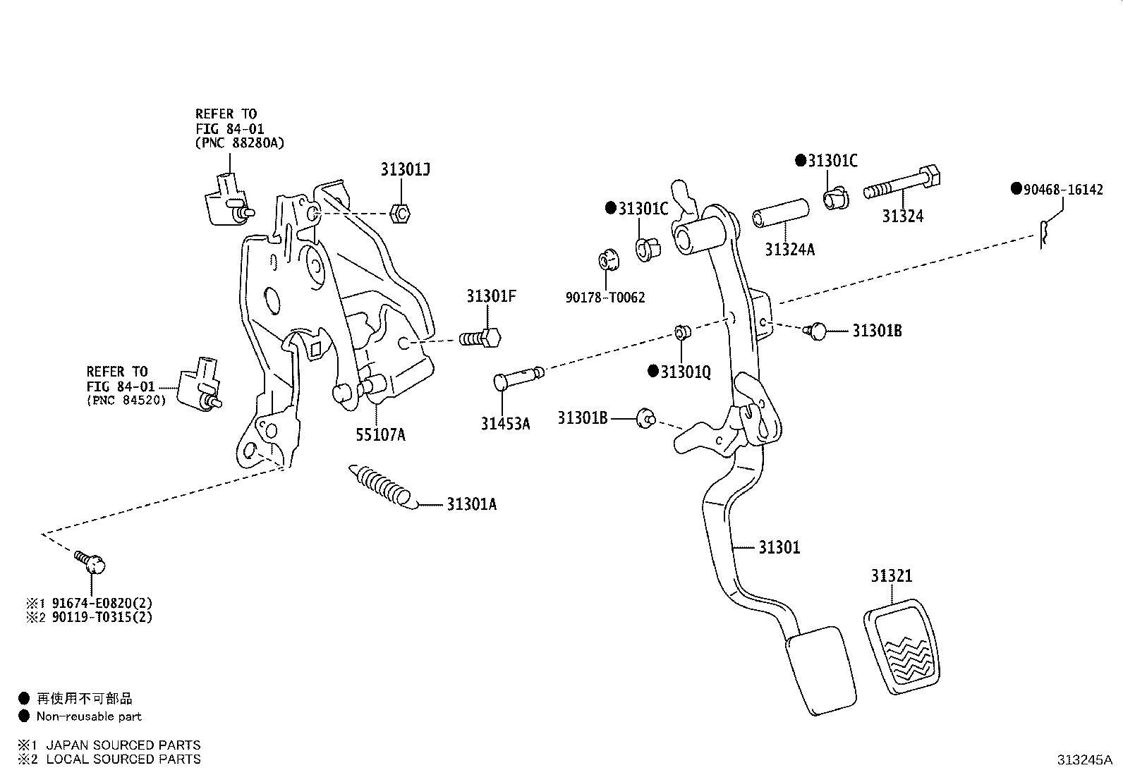 Thumbnail 4 for 31301-0D340