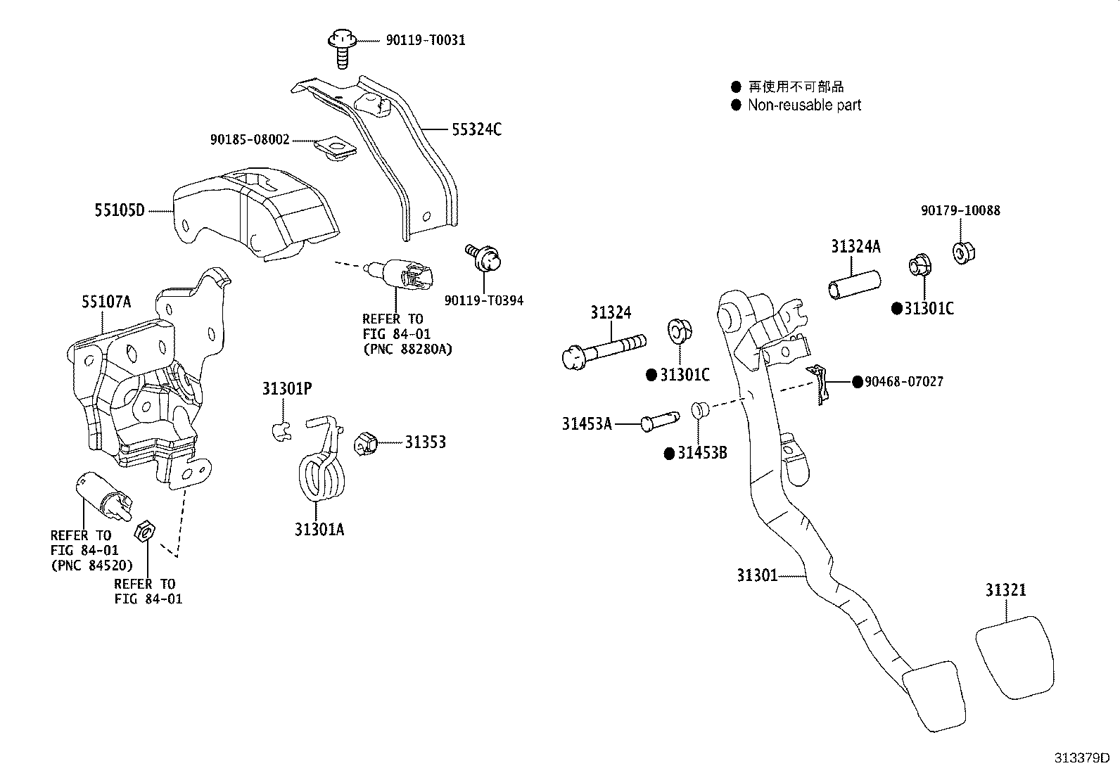 31481-02650 TUBE, CLUTCH MASTER CYLINDER TO FLEXIBLE HOSE product image