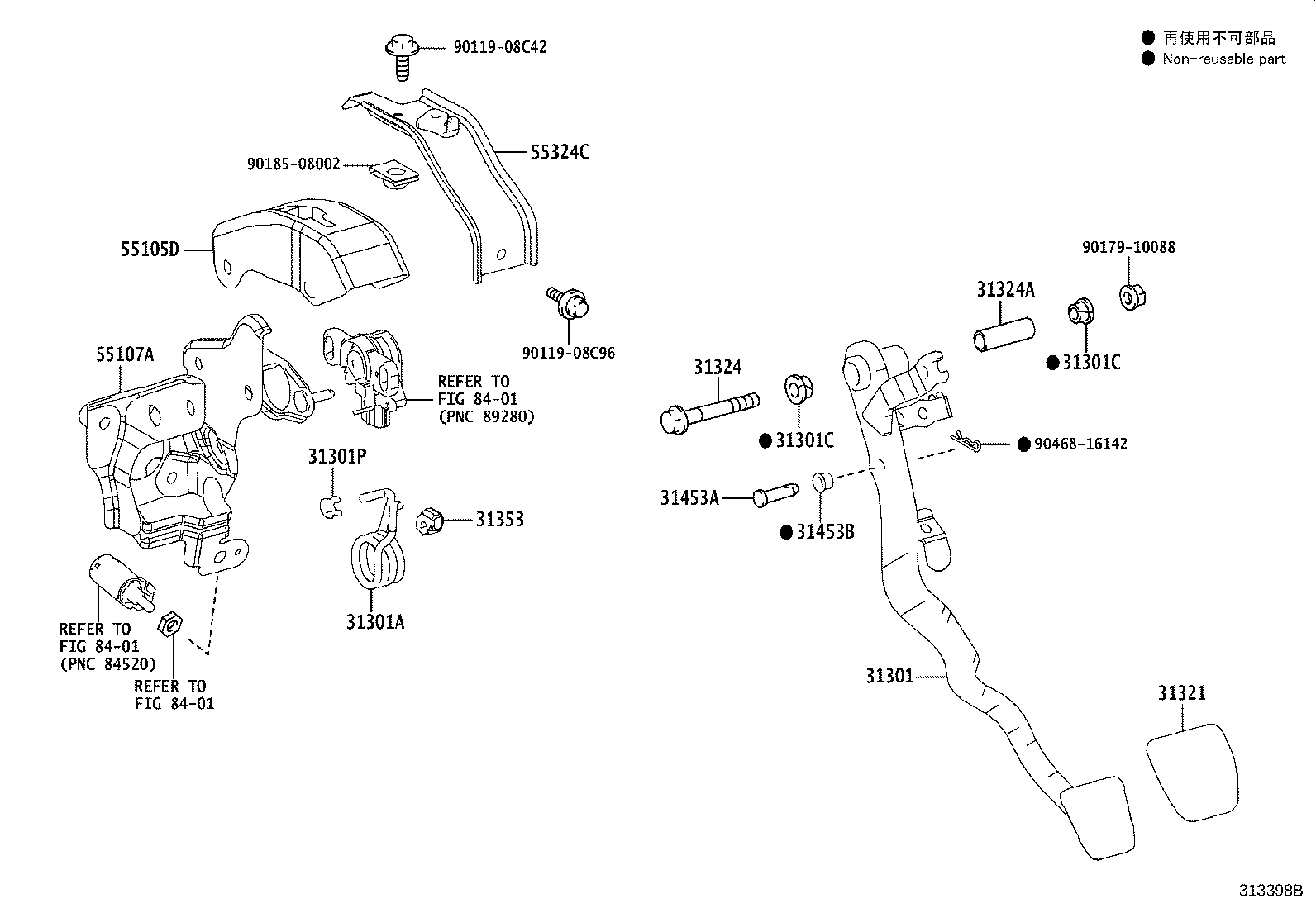 31481-02660 TUBE, CLUTCH MASTER CYLINDER TO FLEXIBLE HOSE product image
