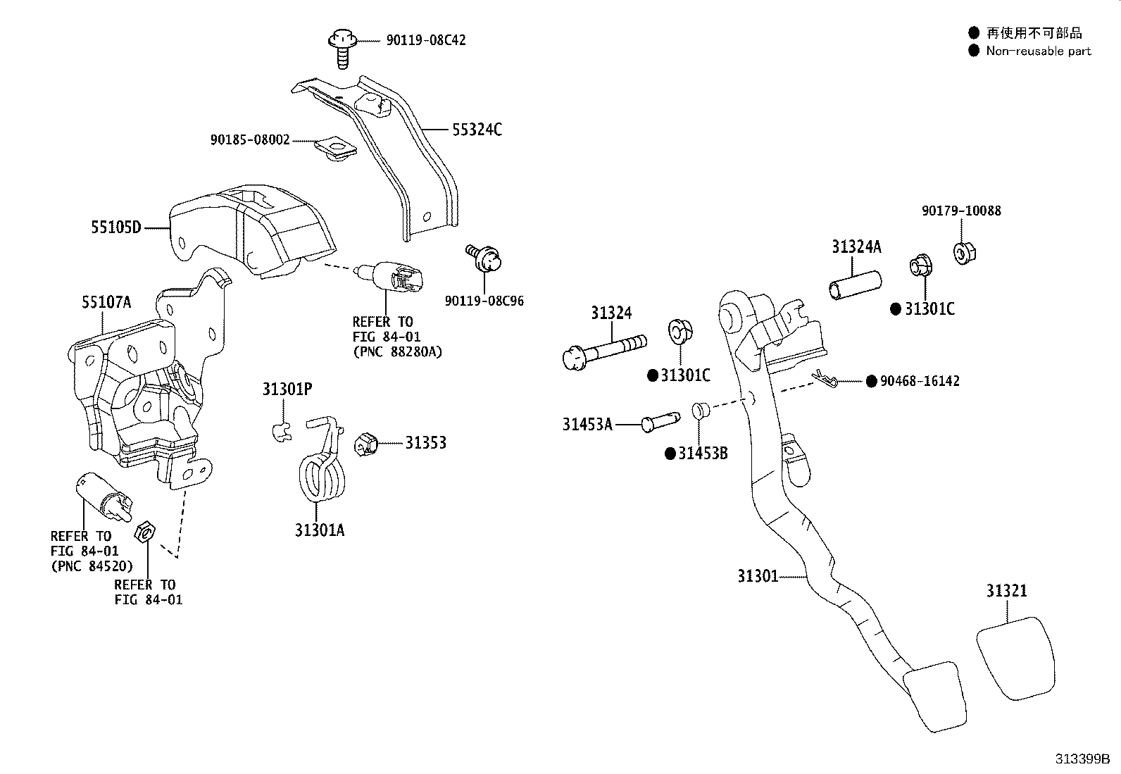 31481-02660 TUBE, CLUTCH MASTER CYLINDER TO FLEXIBLE HOSE product image