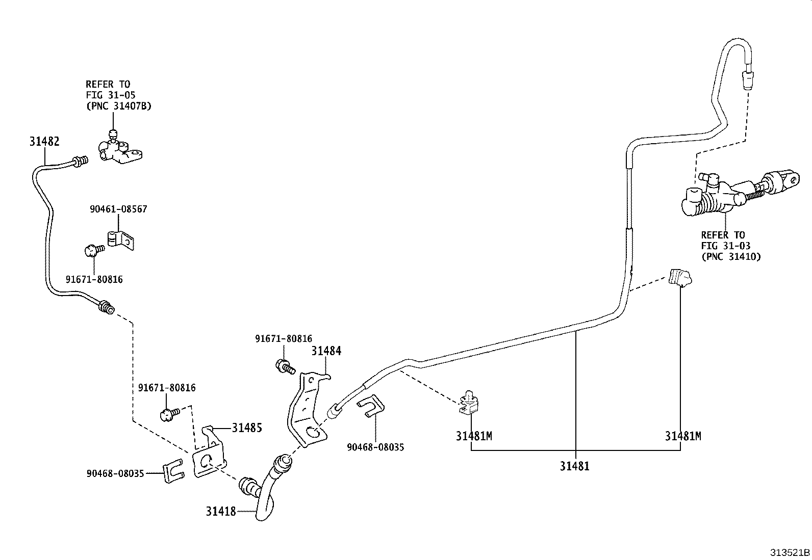 31301-K0020 PEDAL SUB-ASSY, CLUTCH product image
