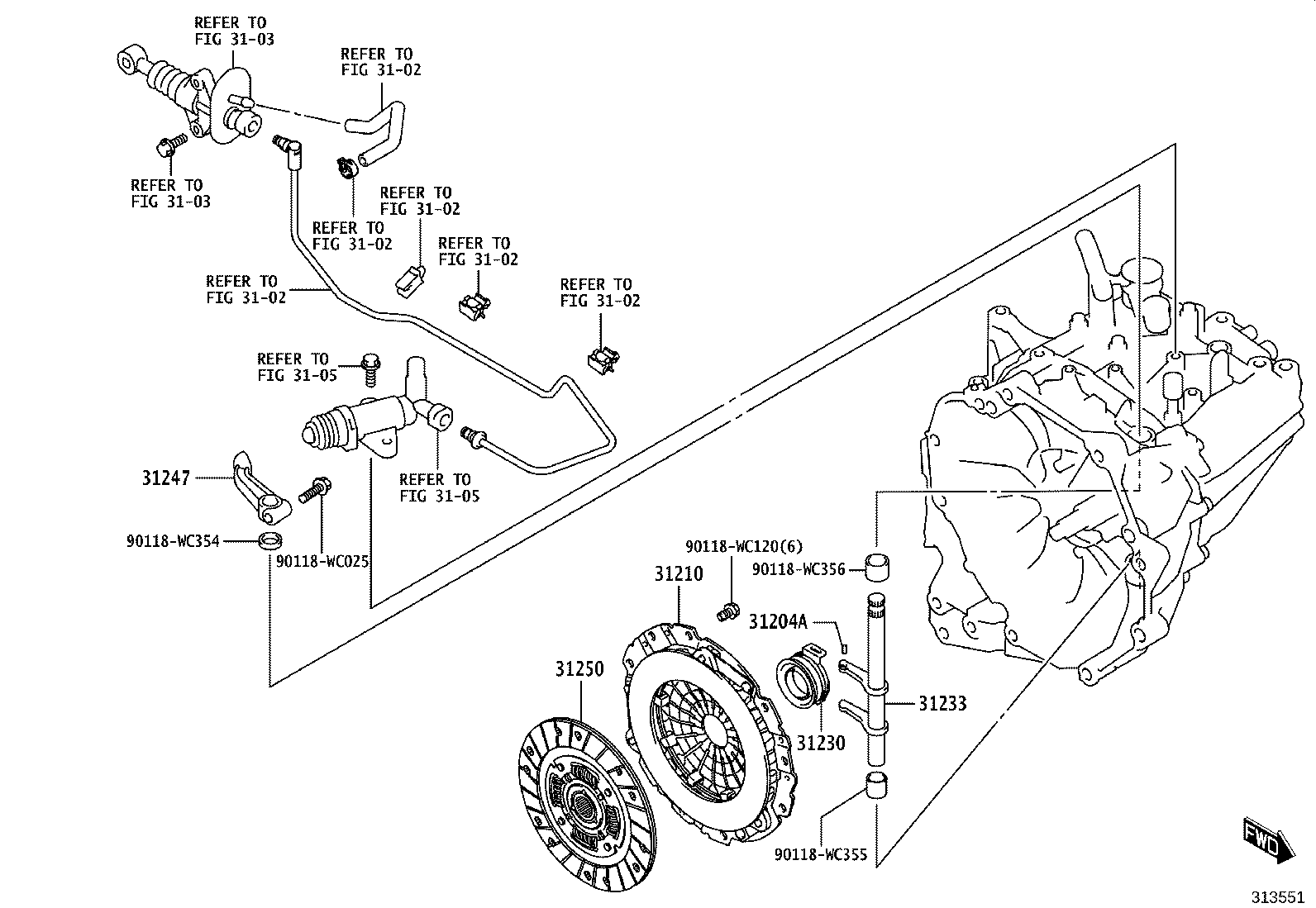 31210-WC002 COVER ASSY, CLUTCH product image