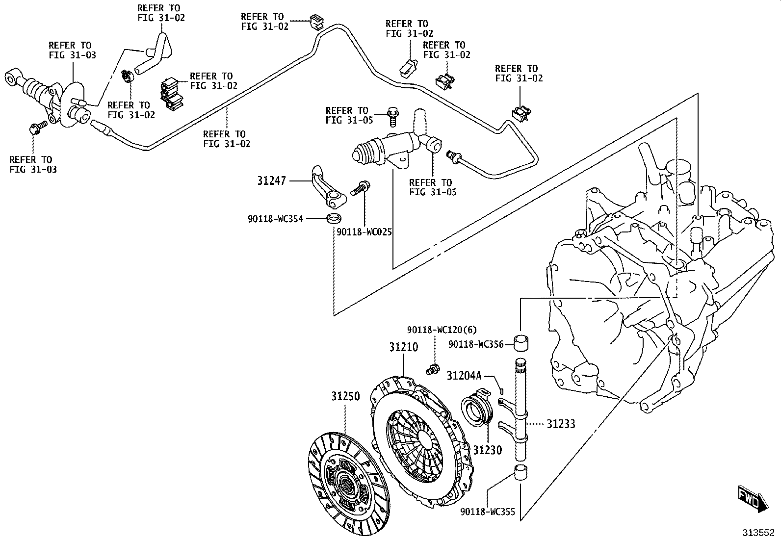 31210-WC002 COVER ASSY, CLUTCH product image
