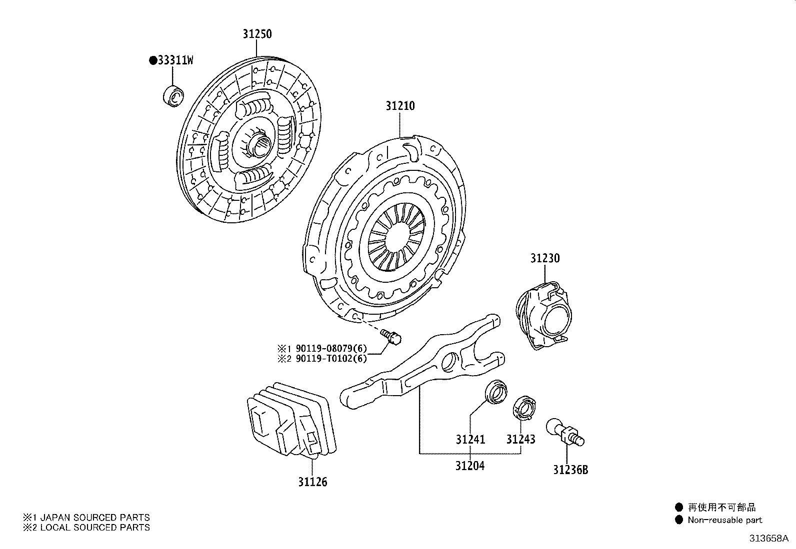 Thumbnail 3 for 31204-0K190