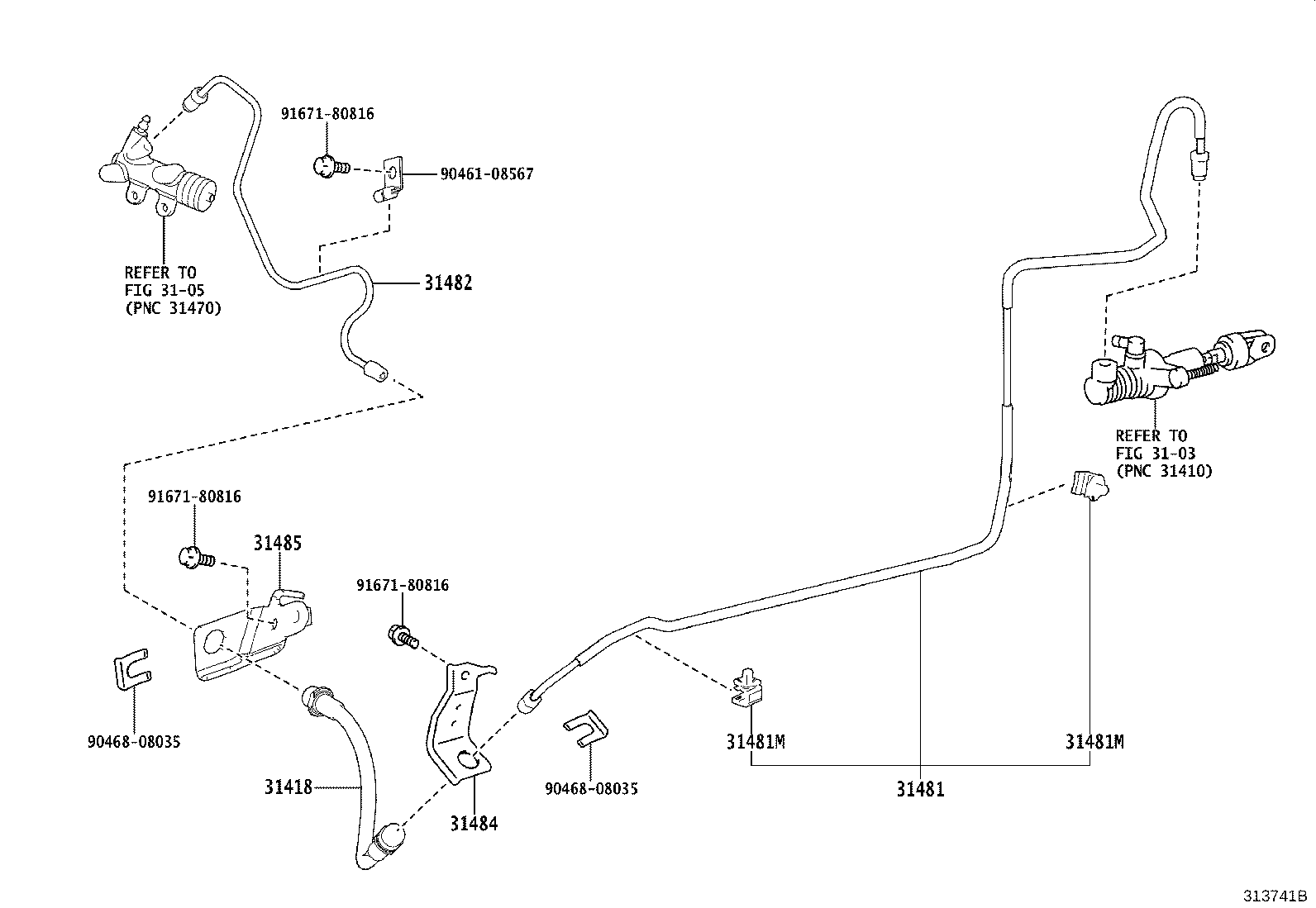 31321-42010 PAD, CLUTCH PEDAL product image
