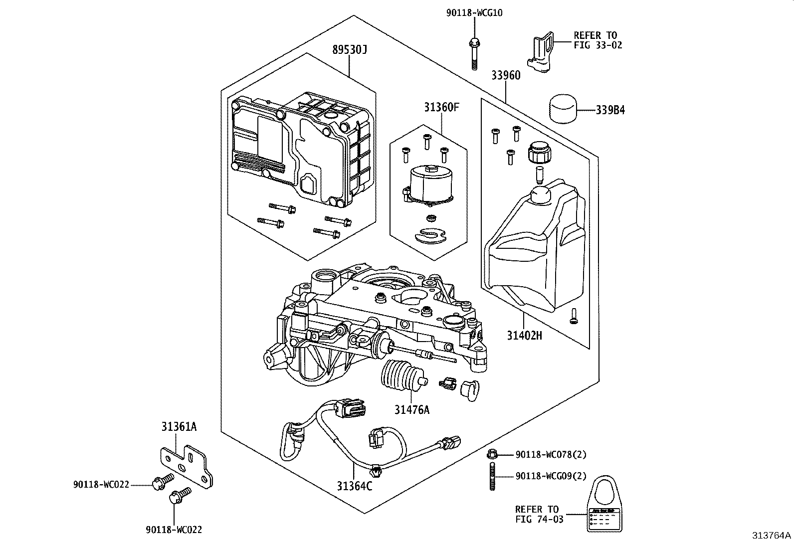 31360-WC001 PUMP ASSY, SEQUENTIAL TRANSMISSION product image