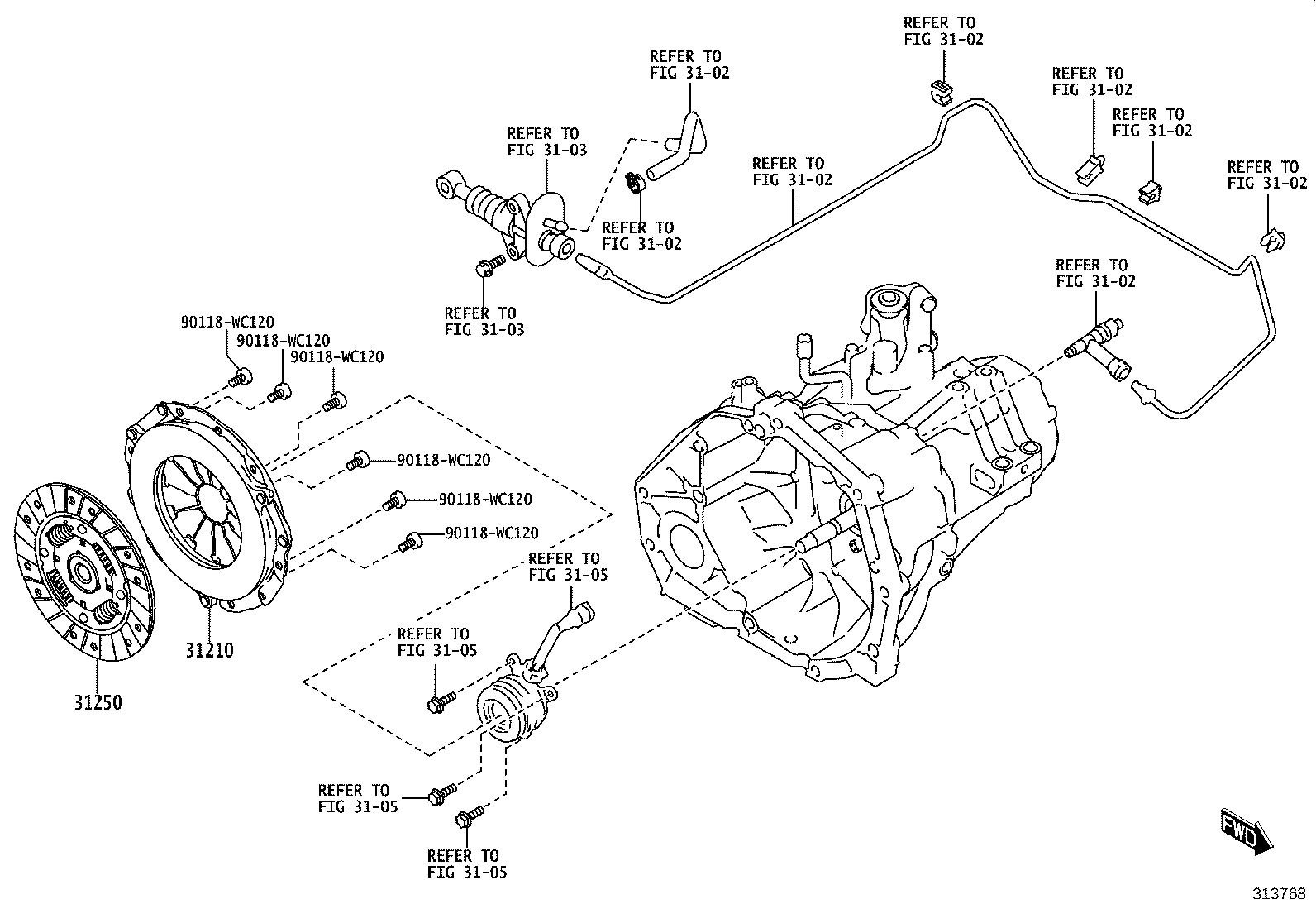31210-WC004 COVER ASSY, CLUTCH product image