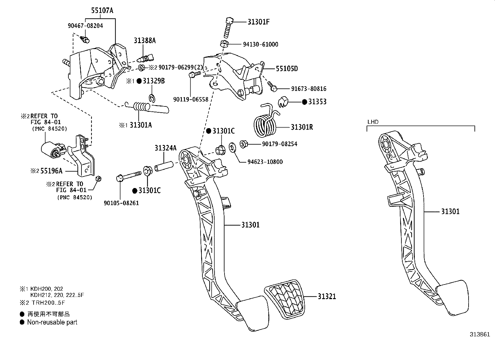 31481-0L040 TUBE, MASTER CYLINDER TO TUBE CONNECTOR product image
