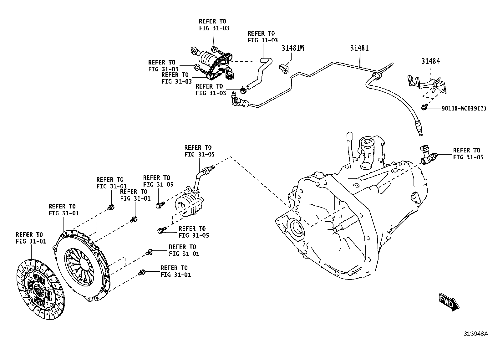 47121-WC005 PAD, CLUTCH PEDAL product image