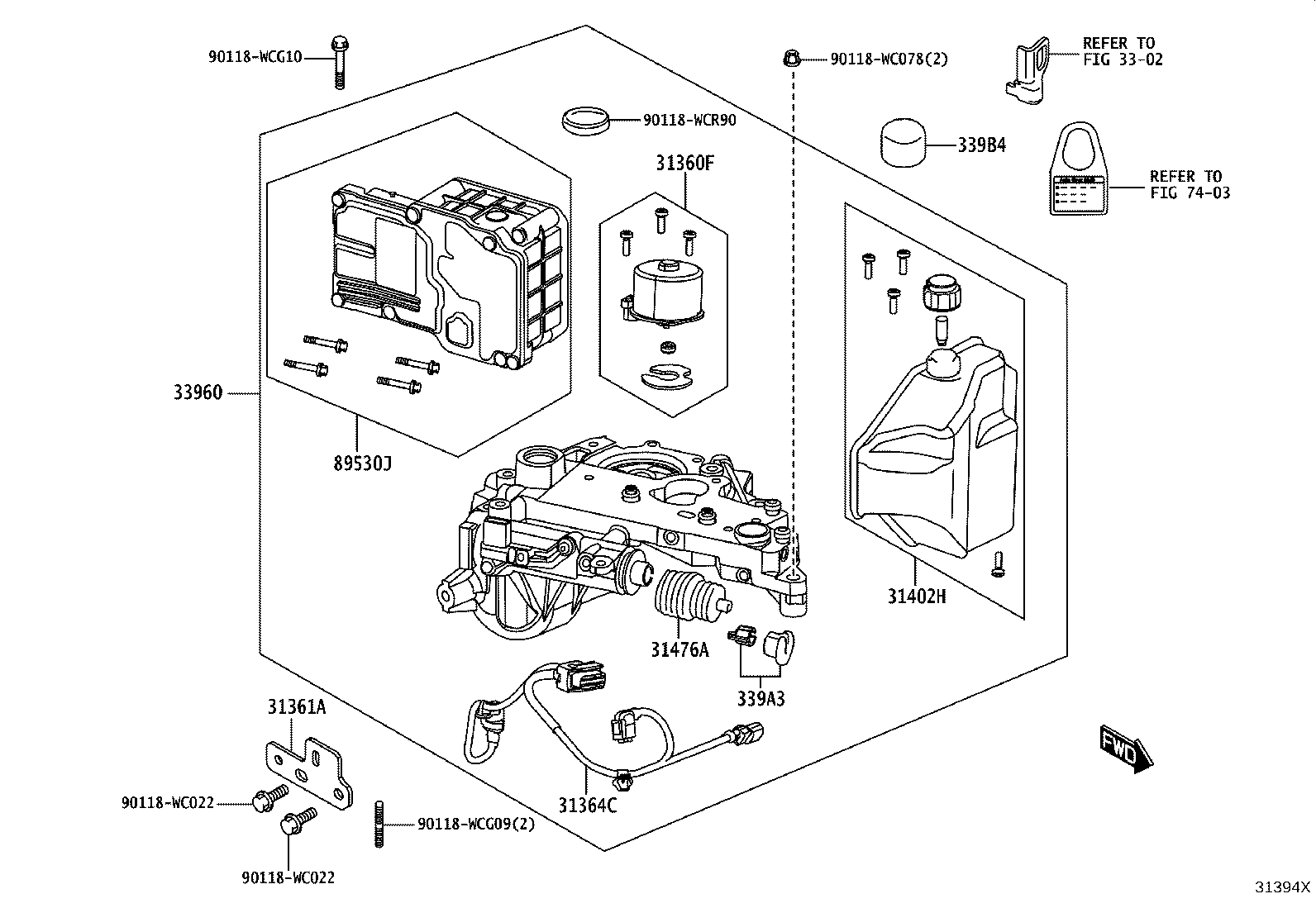 89530-WC002 Toyota Reference Part product image