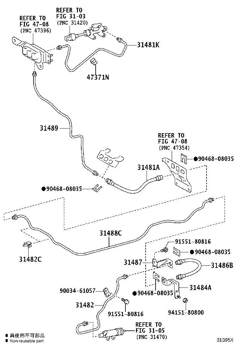 31316-37020 SPRING, TURN OVER CLUTCH PEDAL product image