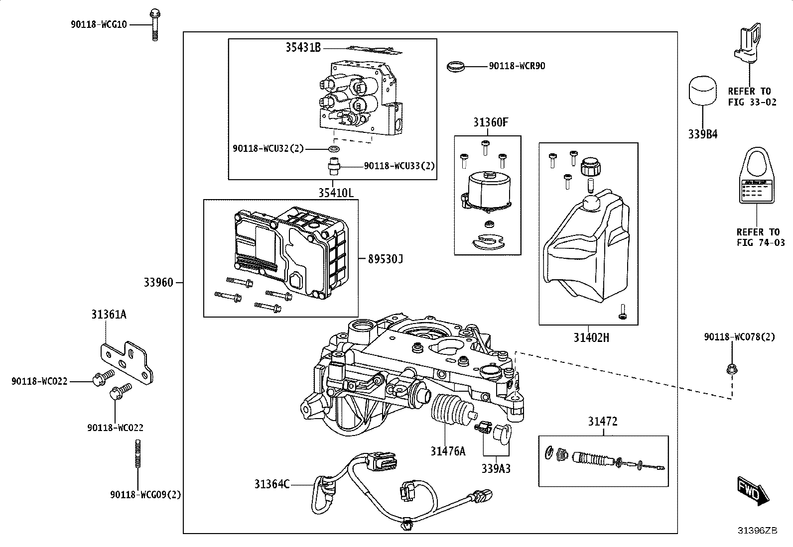 89530-WC002 Toyota Reference Part product image