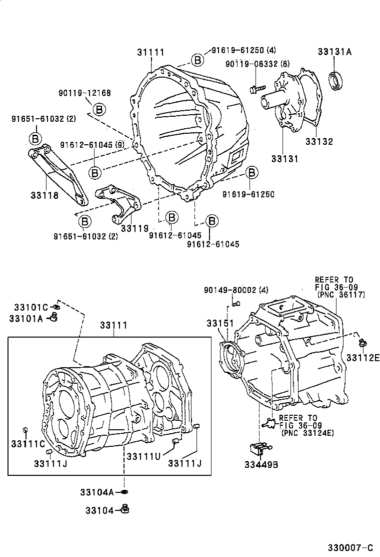 33119-60060 PLATE, STIFFENER, LH(MTM) product image