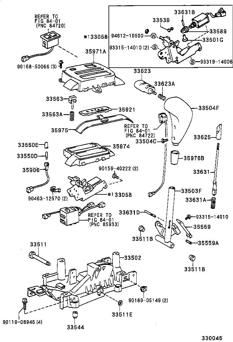 33820-2B520 CABLE ASSY, TRANSMISSION CONTROL product image