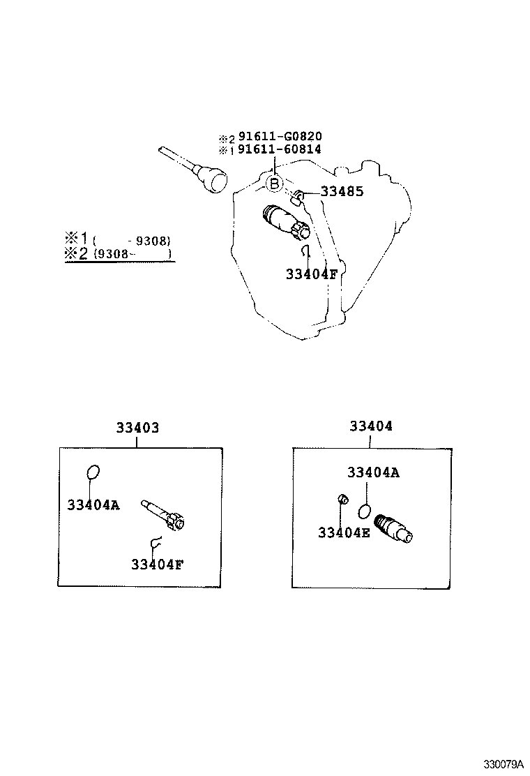 33403-39385 GEAR SUB-ASSY, SPEEDOMETER DRIVEN (MTM) product image
