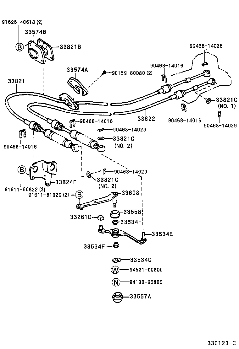 90501-07103 SPRING, COMPRESSION (FOR SHIFT LOCK RELEASE BUTTON) product image