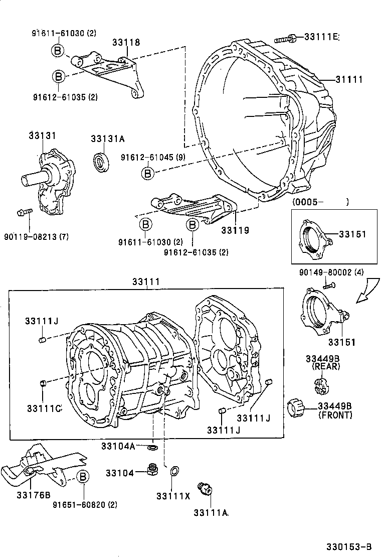31111-14111 HOUSING, CLUTCH product image