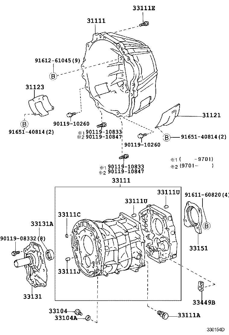 31111-14111 HOUSING, CLUTCH product image