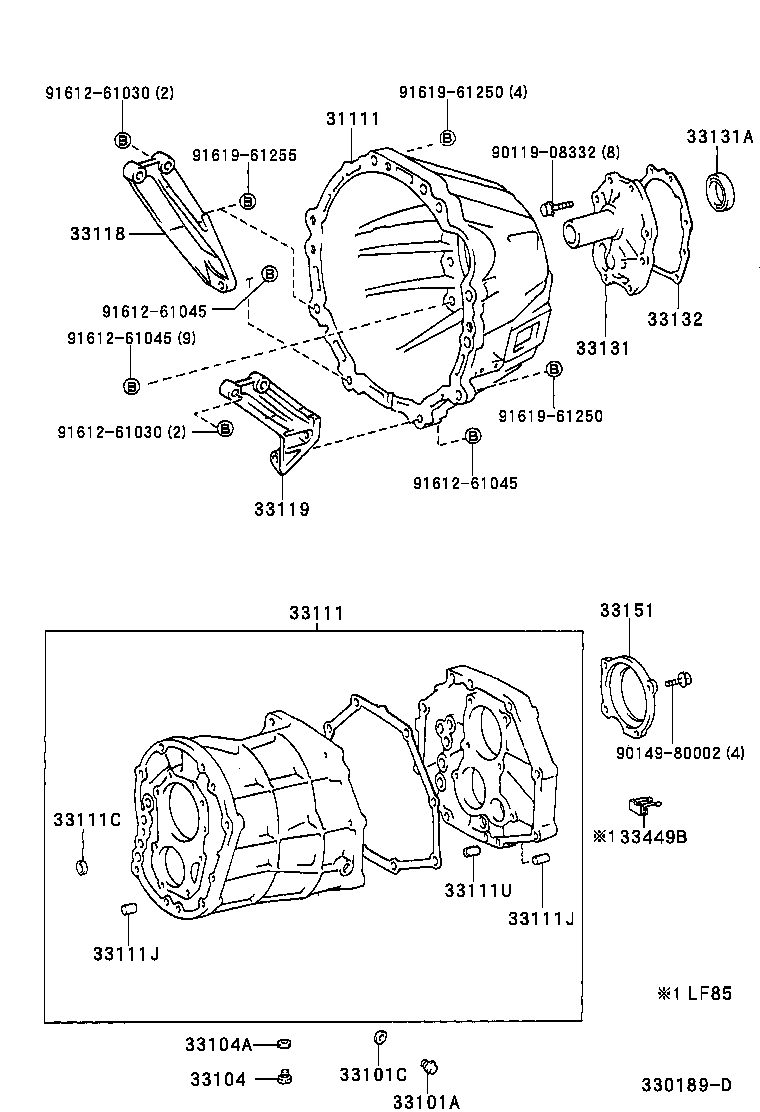 33119-38020 PLATE, STIFFENER, LH(MTM) product image