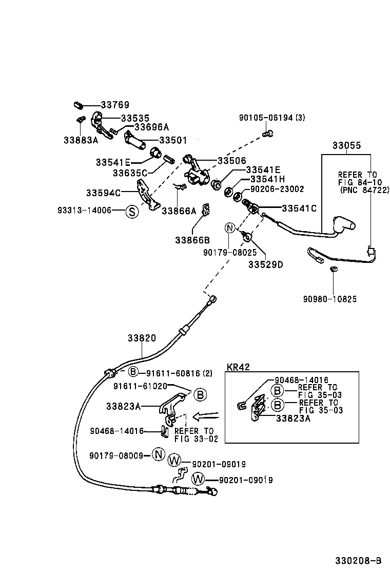 33575-28090 RETAINER, CONTROL SHIFT LEVER (FOR COLUMN SHIFT) product image