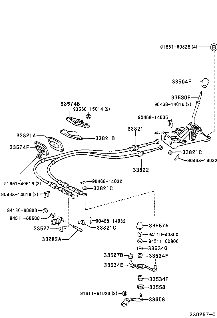 33534-12100 CRANK, SELECTING BELL, NO.2 product image