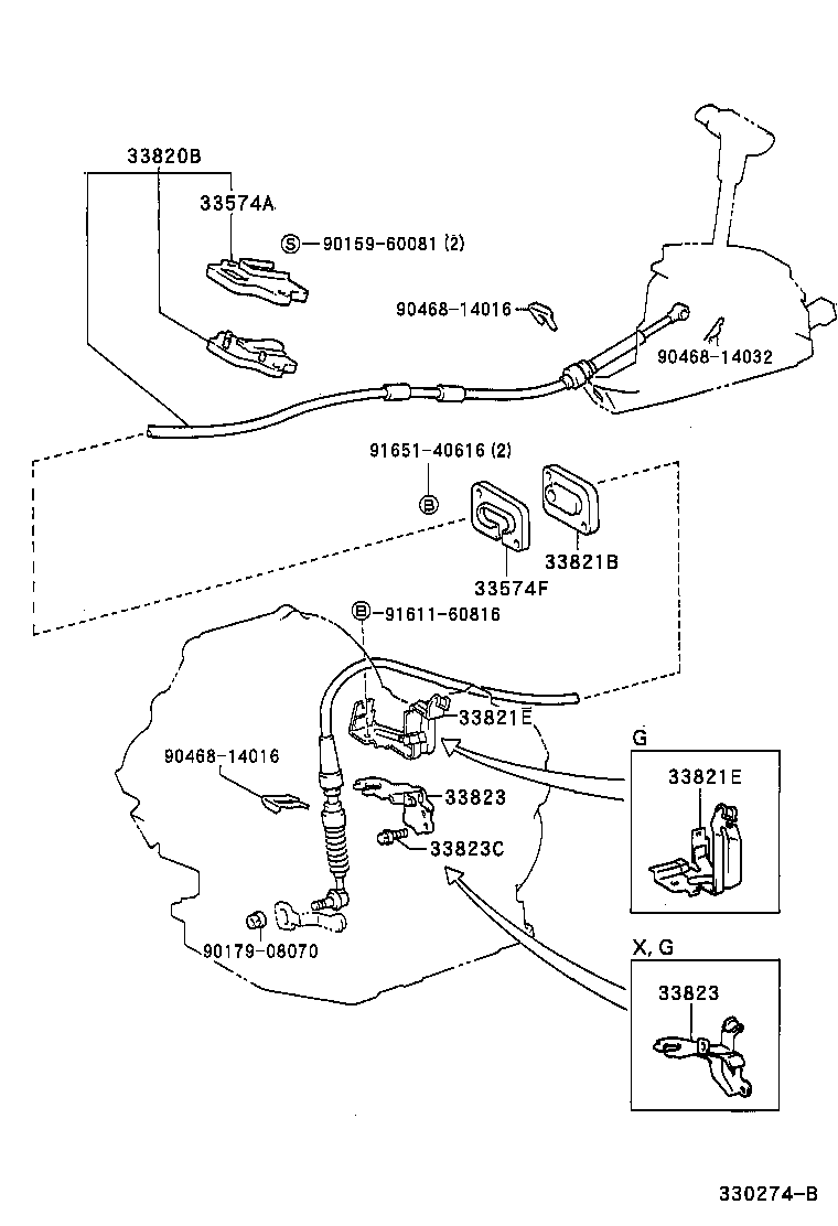 33055-12060 LEVER SUB-ASSY, SHIFT(FOR FLOOR SHIFT) product image