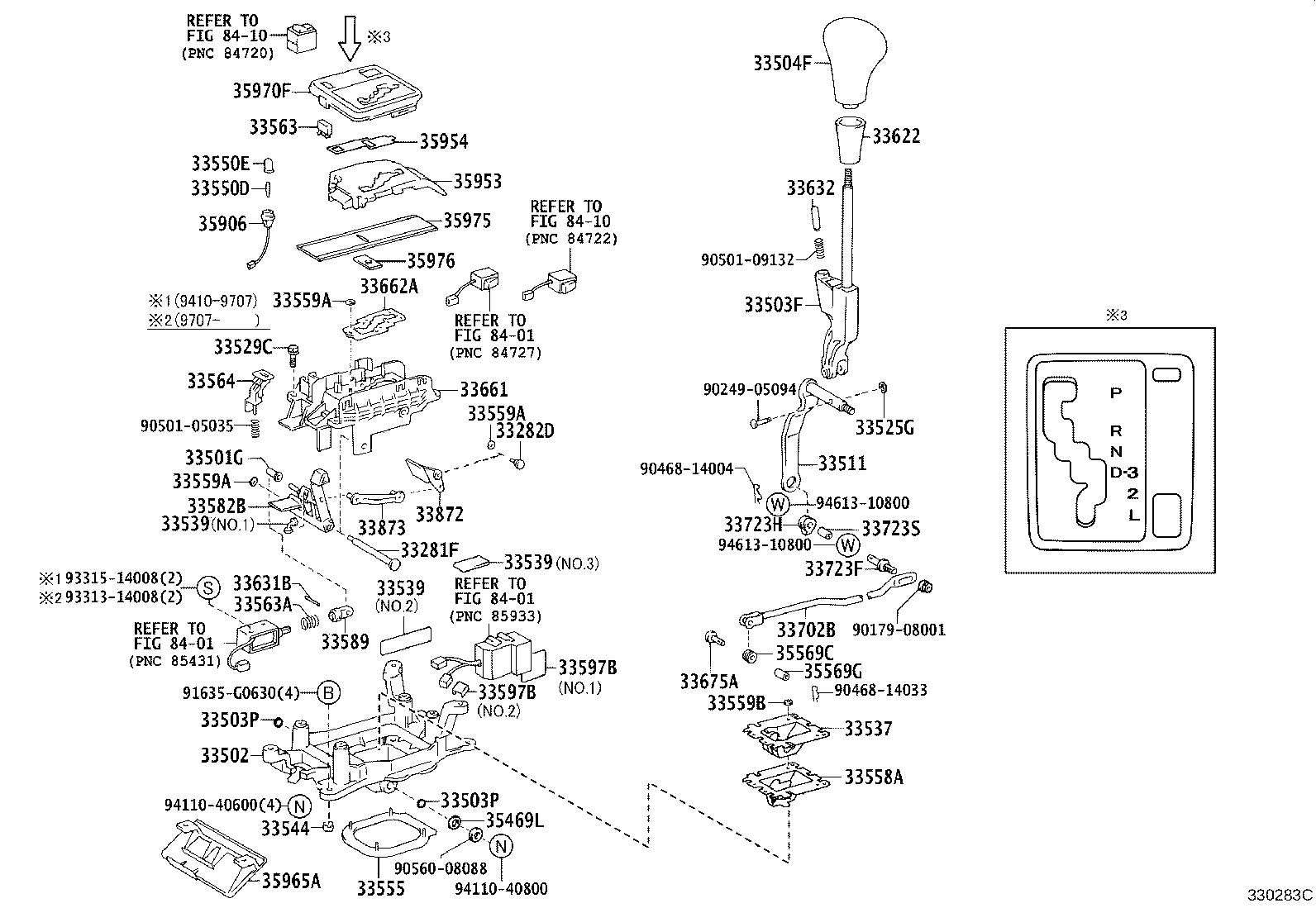 35970-50080 HOUSING ASSY, POSITION INDICATOR product image