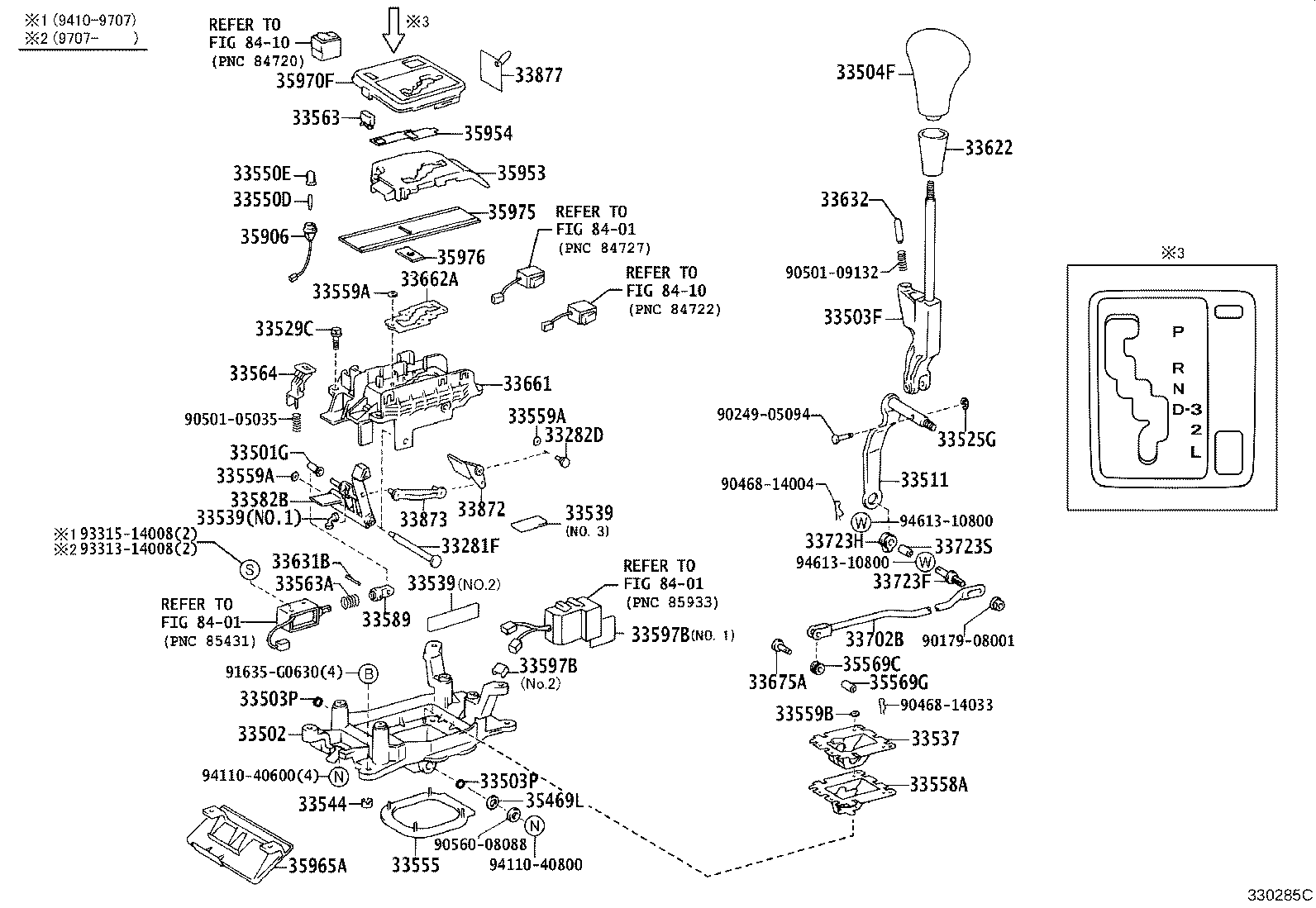 35970-50140 HOUSING ASSY, POSITION INDICATOR product image