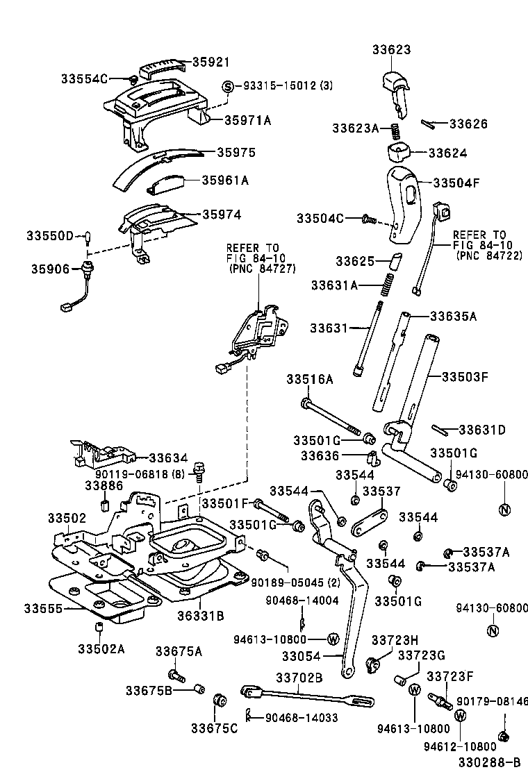 33554-35070 COVER, SHIFT LOCK RELEASE BUTTON product image