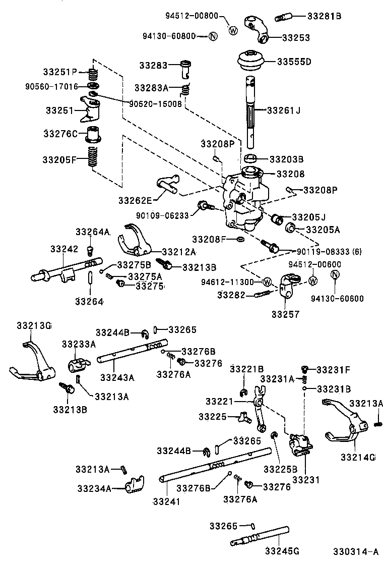 33233-28020 HEAD, GEAR SHIFT, NO.2 product image