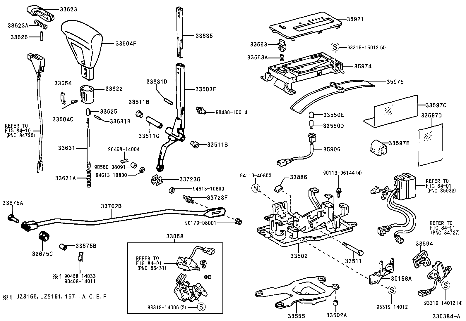 33501-30580 SHAFT, CONTROL (FOR FLOOR SHIFT) product image