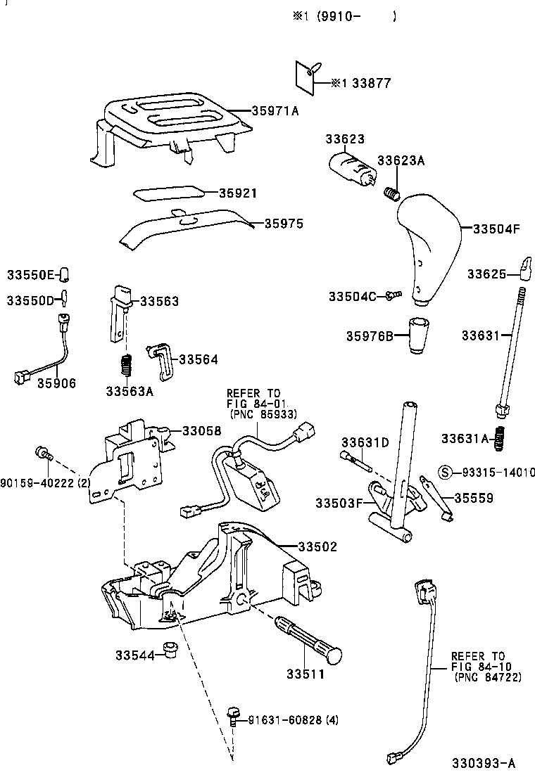 33820-12800 CABLE ASSY, TRANSMISSION CONTROL product image
