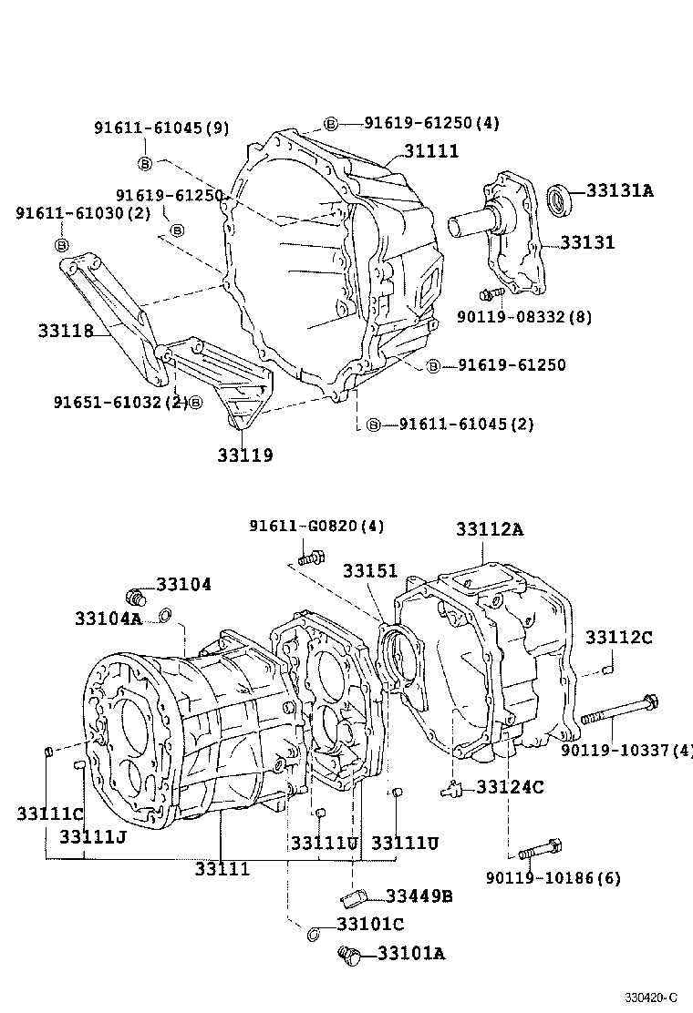 33118-60030 PLATE, STIFFENER, RH(MTM) product image