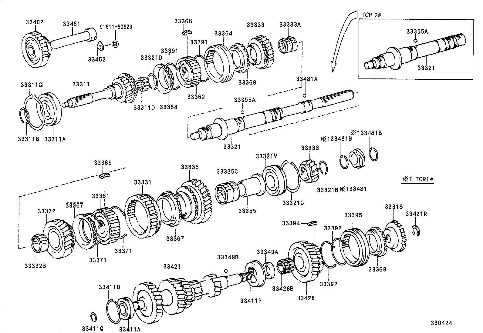 33421-28030 GEAR, COUNTER product image
