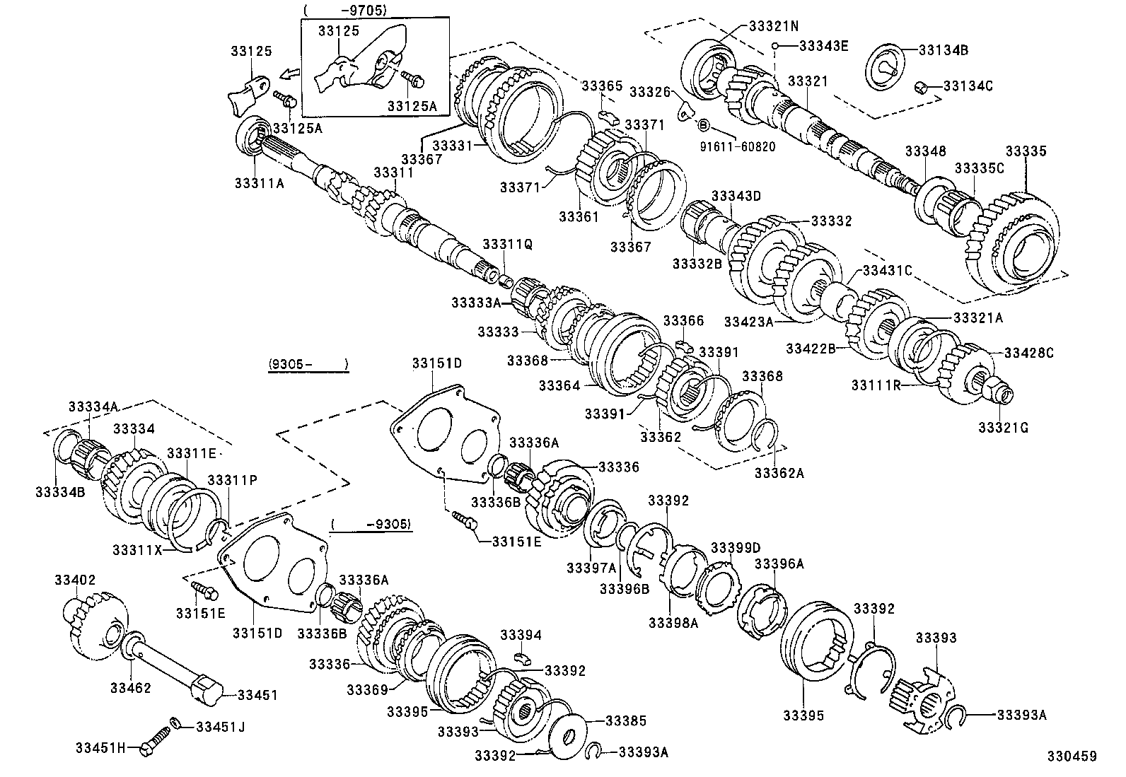 33035-20100 GEAR, 4TH product image