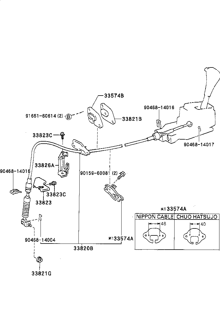 33502-10170 PLATE SUB-ASSY, SHIFT LEVER product image
