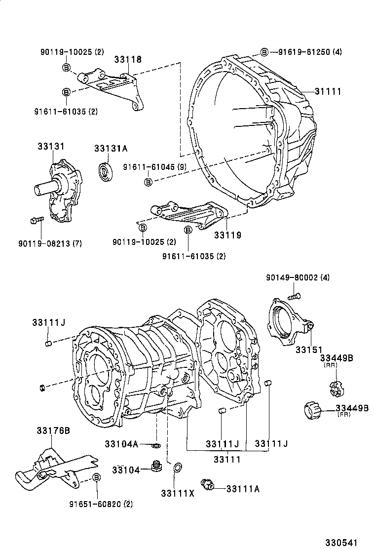 33118-60050 PLATE, STIFFENER, RH(MTM) product image