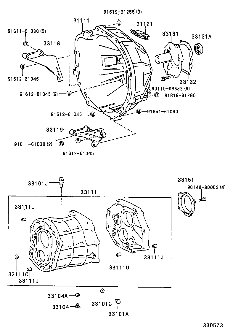 33119-25040 PLATE, STIFFENER, LH(MTM) product image