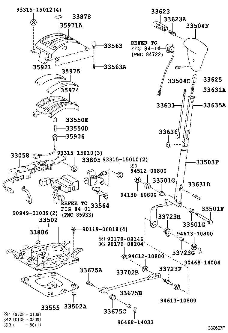 33530-35490 LEVER ASSY, SHIFT (FOR FLOOR SHIFT) product image