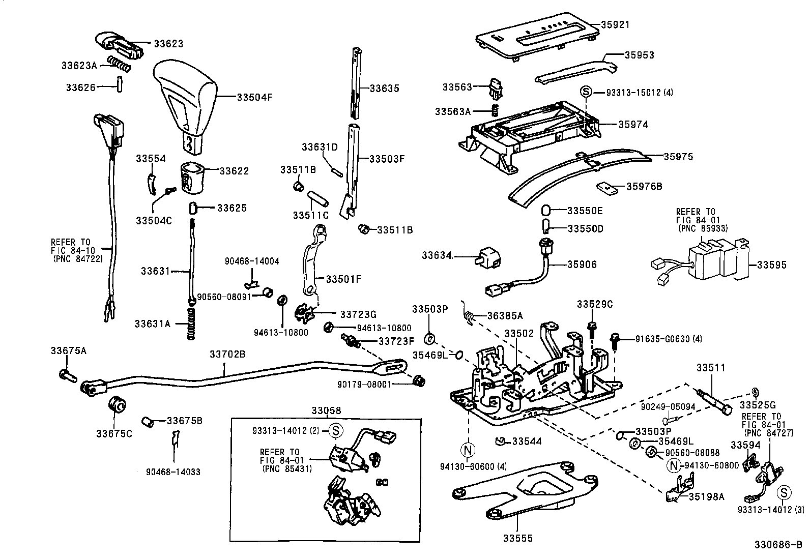 33501-30580 SHAFT, CONTROL (FOR FLOOR SHIFT) product image