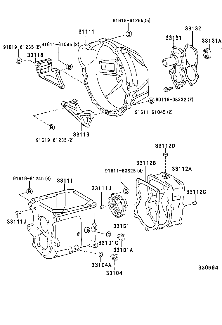 33118-60030 PLATE, STIFFENER, RH(MTM) product image